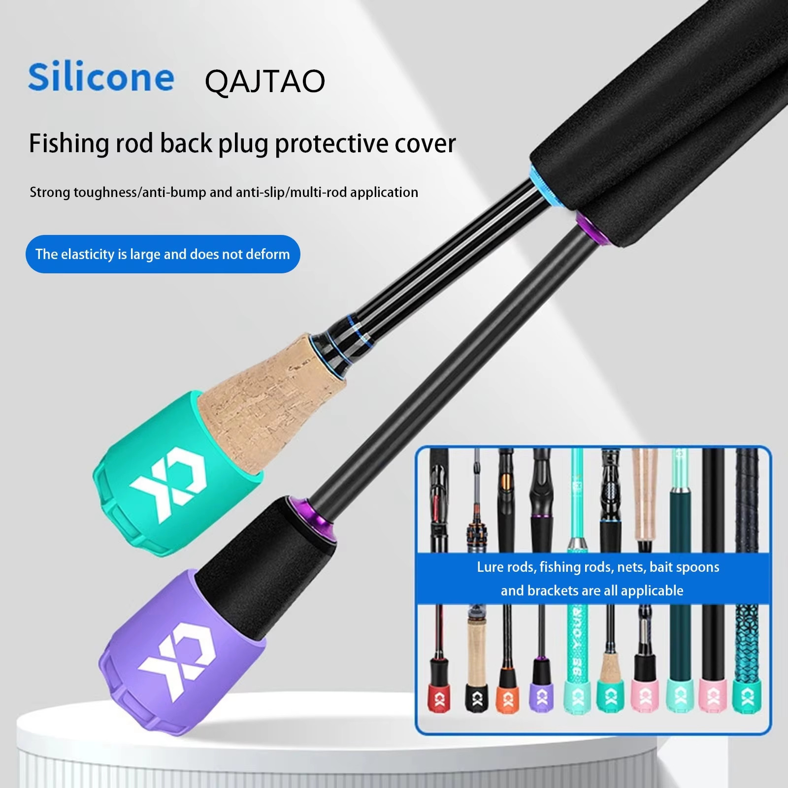 Silicone Fishing Rod End Cap P - Fishing Line Dispenser ulasan dan harga