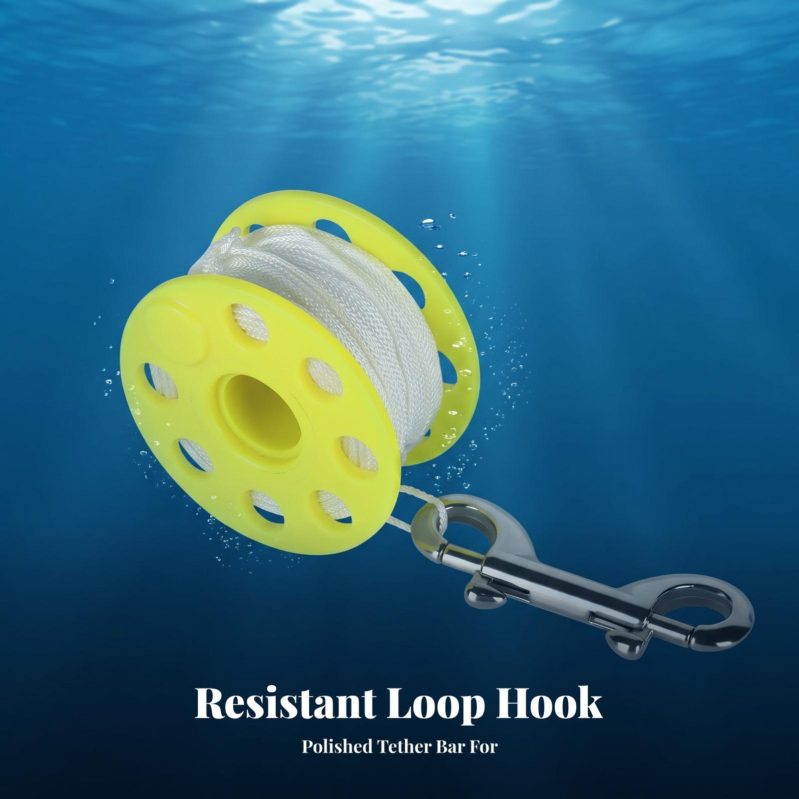 Compact Underwater Diving Spoo - Braided Line ulasan dan harga